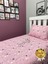 Çetinhome Tek Kişilik Kapitone Pike Seti 4 Mevsim Pembe Star 2