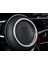 Porsche Direksiyon Logo Kristal Taş Gümüş Çerçeve Krom Metal 1