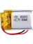 PX401015 - 3.7V 40 Mah Li-Polymer Pil - Devreli 1