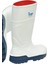 Boots S4 Beyaz Mavi - 31 cm - % 100 Su Geçirmez - Çelik Burunlu Poliüretan Çizme 1