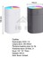 YENİ ŞARJLI H2O Şarjlı Humidifier 400 ml Ultrasonik Hava Nemlendirici Buhar Makinesi ve Aroma Difüzörü H2O 4