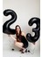 Siyah 23 Rakam Folyo Balon 5