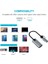 HU04A Type-C / USB A To 4K 60Hz 1080P HDMI Video Capture Yakalama Hub Adaptör 5
