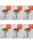 (6 Adet) Osram Ledvance 150W (Kırmızı Işık) Infrared Isıtıcılı Lamba E27 Duylu (Kalın Duy) 1