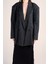 Kendinden Çiçek Desenli Blazer Ceket 5