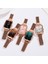 Mıknatıs Tokalı Kare Saat Rose Gold Yeşil Kadran Rose Gold Yeşil Kadran (Yurt Dışından) 3