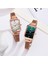 Mıknatıs Tokalı Kare Saat Rose Gold Yeşil Kadran Rose Gold Yeşil Kadran (Yurt Dışından) 4