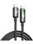 NT-DC41 30W Plastik 100 cm Type-C To Lightning Şarj ve Data Kablosu 1