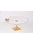 Oliva Siyah-Gold Yaldızlı Porselen 25CM Sunumluk Ayaklı 25X25X6CM 3