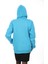 Unisex Mavi Kapüşonlu Kanguru Cepli Soğuğa Dayanıklı Spor Sweatshirt 4