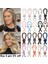19 Renkli Stil Slik Saten Isısız Saç Bigudi Kafa Kadınlar Için Saç Sarma Kıvırma Şerit Kız Scrunchies Şapkalar Saç Aksesuarları Curl Bar (Yurt Dışından) 4