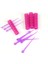 28 mm Tarzı 3 Packsset Plastik Saç Silindirleri Saç Kiti ile Soğuk Perma Çubukları Bigudi Çubukları Air Bang Clip Curling Kabarık Dalgalı Make (Yurt Dışından) 5