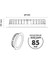 21 Watt Sıvaaltı Downlight - 3000K 3
