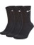 Nıke U Nk Everyday Cush Ankle 3pr Çorap SX7664-010 Siyah 1