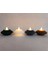 Radyal Led Mumluk - Led Tealight 3'lü Dekoratif Obje, Biblo, Dekor (3 Adet Led Mumluk Dahil) 1