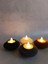 Radyal Led Mumluk - Led Tealight 3'lü Dekoratif Obje, Biblo, Dekor (3 Adet Led Mumluk Dahil) 5
