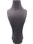 Yerli Üretim Adonis Model Sardunya Kumaş Füme Renk Boy 33 cm Kolye Takı Sergileme Mankeni 2