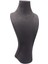 Yerli Üretim Adonis Model Sardunya Kumaş Füme Renk Boy 33 cm Kolye Takı Sergileme Mankeni 4