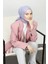 Bloom Desen Şal - Leylak 1