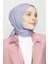 Bloom Desen Şal - Leylak 2