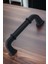 Alfa Metal Siyah Kulp 96 mm 9.6 cm Mobilya Çekmece Kulplar Mutfak Dolabı Dolap Kapak Kulpu 4