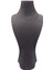 Yerli Üretim Adonis Model Sardunya Kumaş Füme Renk Boy 38CM Kolye Takı Sergileme Mankeni 2