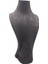 Yerli Üretim Adonis Model Sardunya Kumaş Füme Renk Boy 38CM Kolye Takı Sergileme Mankeni 4