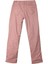 Kız Çocuk Düz Paça Cepli Rahat Kesim Pembe Pantolon 4