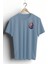 Unisex T-Shirt, Animals, Aslan Tasarım Baskılı, Regular, Royal Mavi T-Shirt NO:00318 1