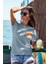 Unisex T-Shirt, Bear Beer Tasarım Baskılı, Regular, Pamuk, Royal Mavi T-Shirt NO:00207 2