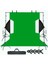 Chromakey Green Screen Greenbox Yeşil Fon Perde Çekim Seti (2X3M) 1