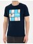 Erkek Lacivert Slim Fit Tişört 50280970-VR033 6