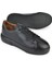 , Erkek Hakiki Deri Sneaker 151423Z511 Siyah 4