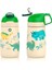 Çelik Pipetli Çocuk Termos Matara 350ML Sarı Dinozor 1