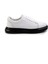 Beyaz Hakiki Deri Erkek Sneaker E01081010303 1