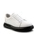 Beyaz Hakiki Deri Erkek Sneaker E01081010303 2