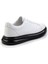 Beyaz Hakiki Deri Erkek Sneaker E01081010303 3