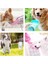 Taşınabilir Kedi Köpek Suluğu Seyahat Su Şişesi Kaseli Emniyetli Sızdırmaz Kutulu 350 ml 4
