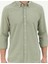 Erkek Yeşil Slim Fit Uzun Kollu Gömlek 50283343-VR016 6