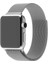 Apple Watch Series Se/10/9/8/7/6/5/4/3 42MM-44MM-45MM-49MM Uyumlu Milano Loop Çelik Kordon 3