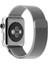 Apple Watch Series Se/10/9/8/7/6/5/4/3 42MM-44MM-45MM-49MM Uyumlu Milano Loop Çelik Kordon 4