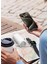 Type-C 20W Hızlı Şarj Soketli Mini Powerbank 5000 mAh Dahili Saat Şarj Kablolu Taşınabilir Batarya 3