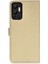 Infinix Hot 12 Kılıf Cüzdanlı Kapaklı Kılıf - Gold 1