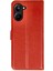 Realme 10 4g Kılıf Cüzdanlı Kapaklı Kılıf - Kırmızı 1