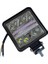 10V-30V LED LAMBA OFF-ROAD LEDLİ KARE KIRMIZI-SARI-BEYAZ (106*106*25 MM) 1