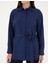 Kadın Lacivert Oversize Uzun Kollu Gömlek 50284899-VR033 6