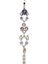 Renkli Swarovski® Kristalli Manyetik Kolye Ucu 1