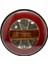 12V STOP LAMBASI LEDLİ (PARK-FREN-SİNYAL) (YUVARLAK) (140 MM) 1