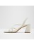 Atlantıcus Sandalet Yüksek Topuklu Sandalet - Ekru 3