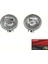 SİS LAMBASI YUVARLAK BEYAZ (H3 AMPULLÜ) (90 MM) (2 AD) 1